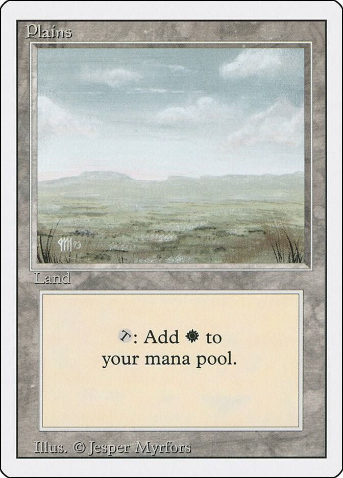 Plains (Signature on Left) [Revised Edition]