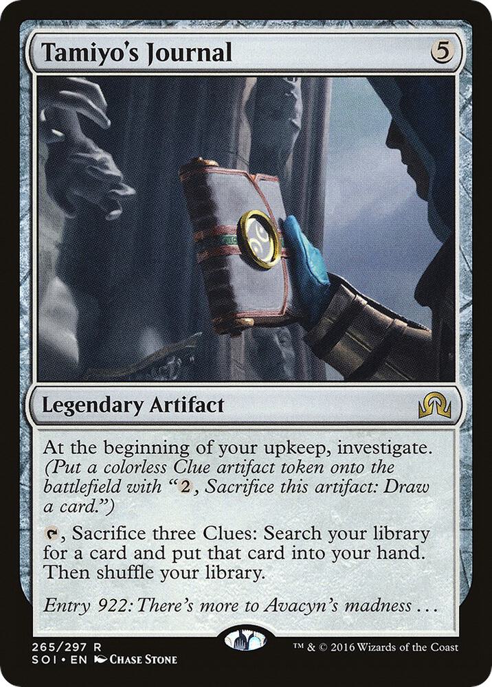 Tamiyo's Journal (Entry 922) [Shadows over Innistrad]
