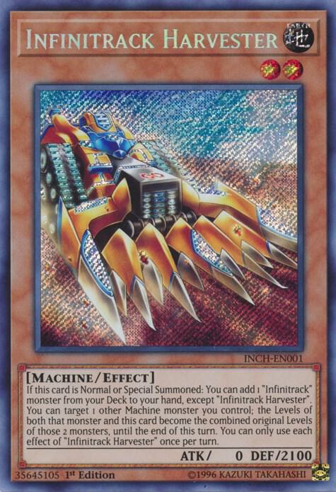 Infinitrack Harvester [INCH-EN001] Secret Rare