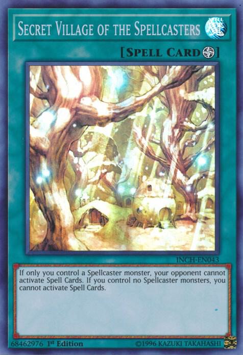 Secret Village of the Spellcasters [INCH-EN043] Super Rare
