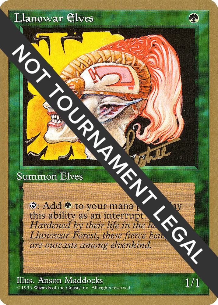 Llanowar Elves (Bertrand Lestree) [Pro Tour Collector Set]
