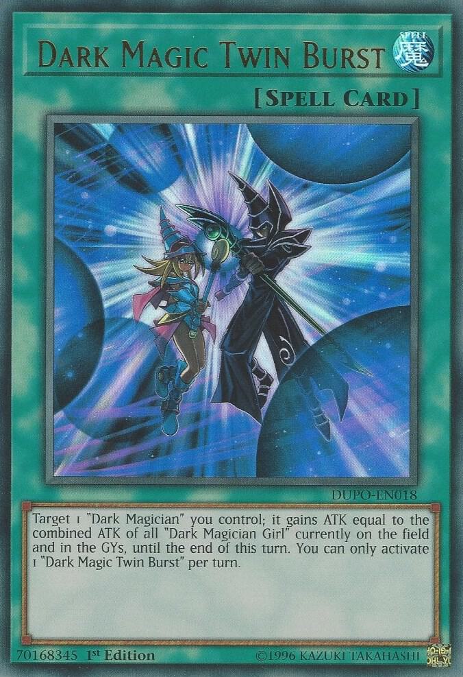 Dark Magic Twin Burst [DUPO-EN018] Ultra Rare