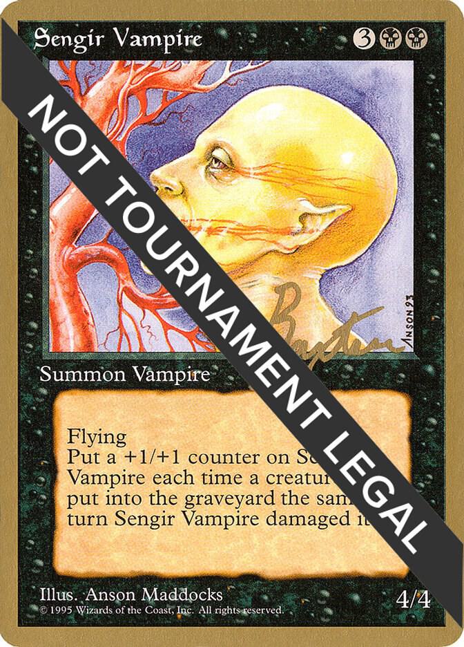 Sengir Vampire (George Baxter) [Pro Tour Collector Set]
