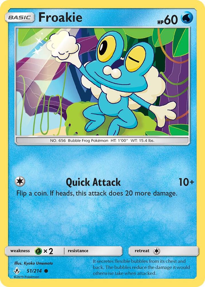 Froakie (51/214) [Sun & Moon: Unbroken Bonds]