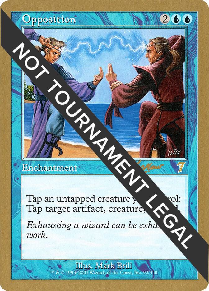 Opposition (Sim Han How) [World Championship Decks 2002]
