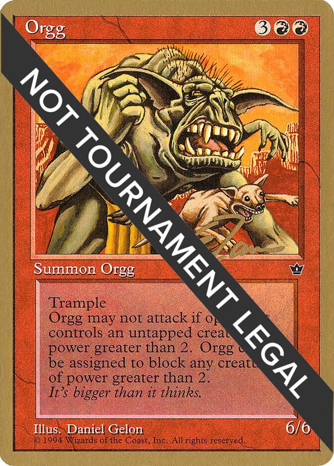 Orgg (Eric Tam) [Pro Tour Collector Set]