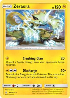 Zeraora (60/214) (Cracked Ice Holo) (Theme Deck Exclusive) [Sun & Moon: Unbroken Bonds]