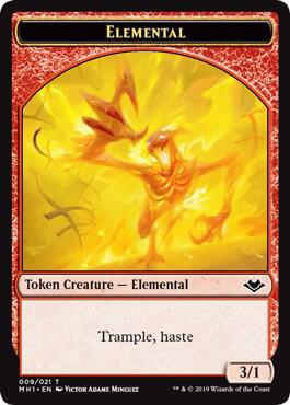 Elemental Token (009/021) [Modern Horizons Tokens]