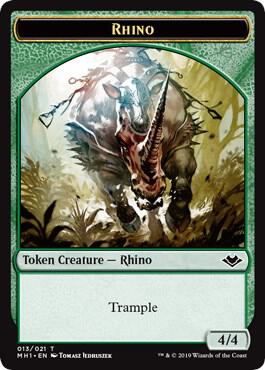 Rhino Token [Modern Horizons Tokens]