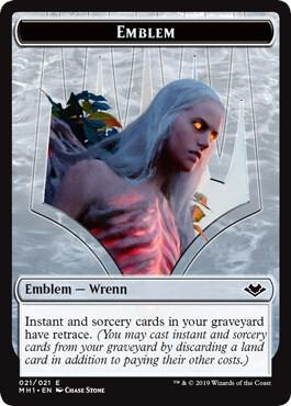 Wrenn and Six Emblem [Modern Horizons Tokens]