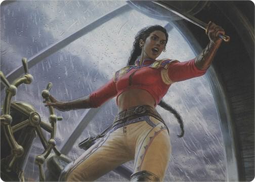 Sisay, Weatherlight Captain // Sisay, Weatherlight Captain [Modern Horizons Art Series]