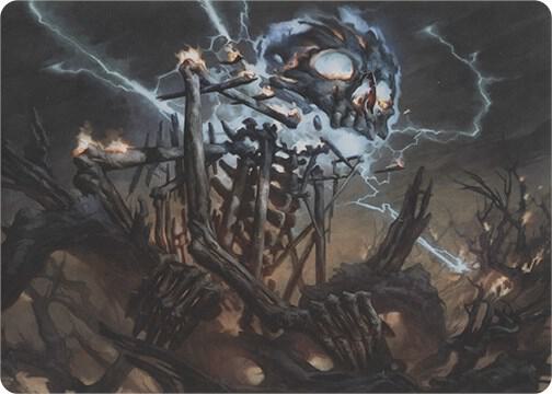 Lightning Skelemental // Lightning Skelemental [Modern Horizons Art Series]