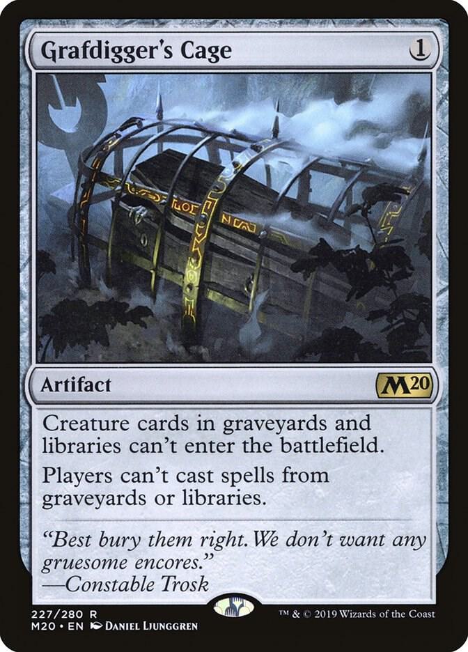 Grafdigger's Cage [Core Set 2020]
