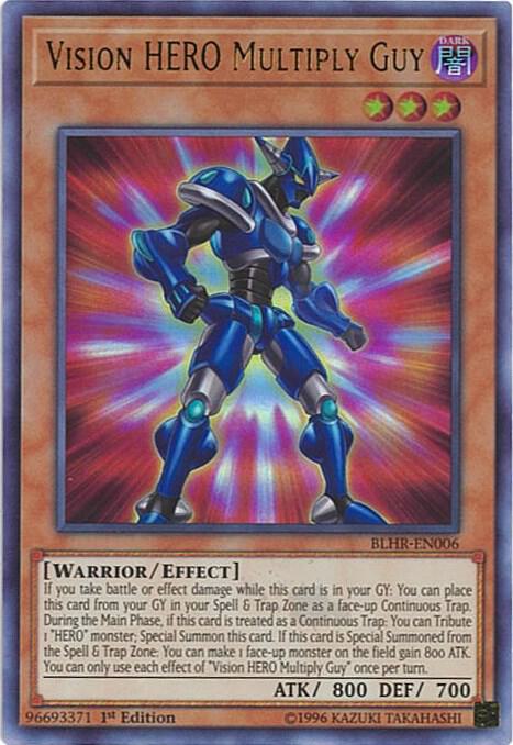 Vision Hero Multiply Guy [BLHR-EN006] Ultra Rare