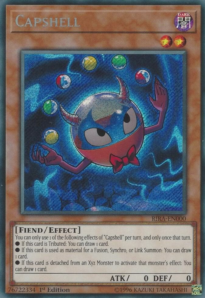 Capshell [RIRA-EN000] Secret Rare