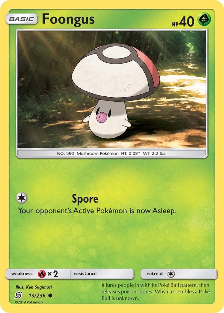 Foongus (13/236) [Sun & Moon: Unified Minds]