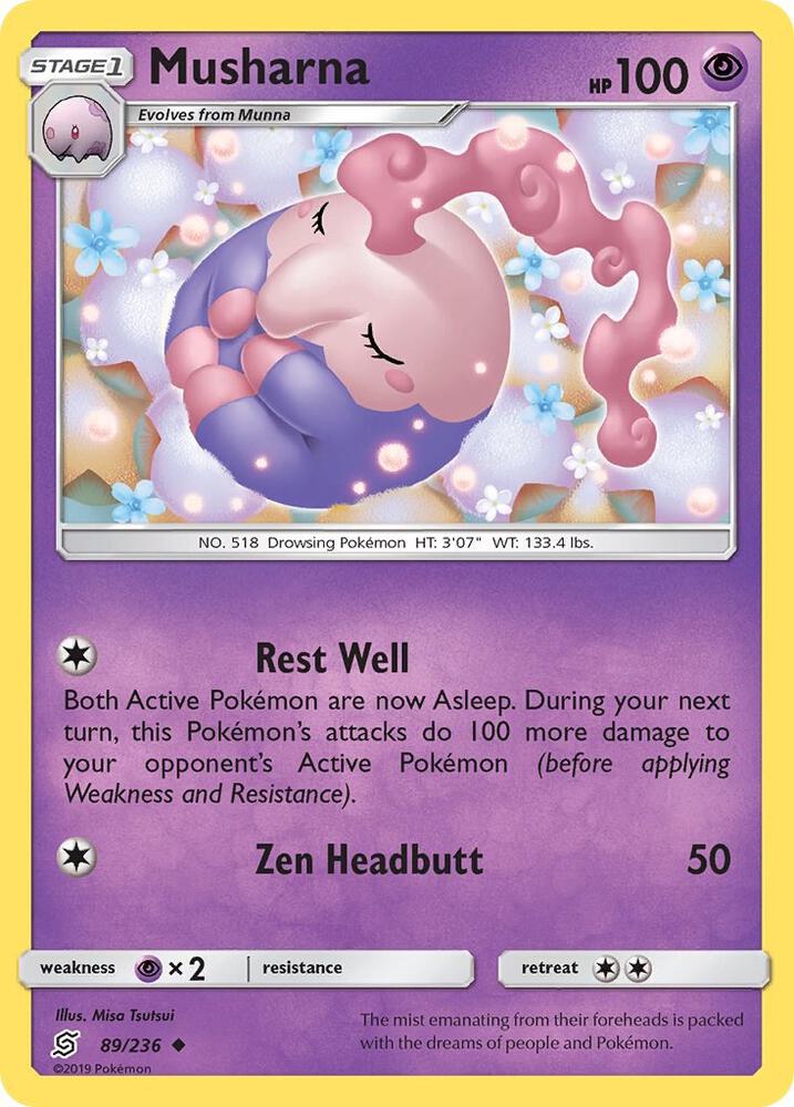 Musharna (89/236) [Sun & Moon: Unified Minds]
