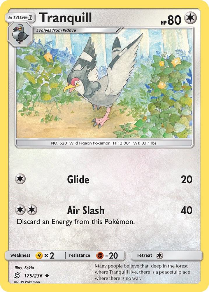 Tranquill (175/236) [Sun & Moon: Unified Minds]