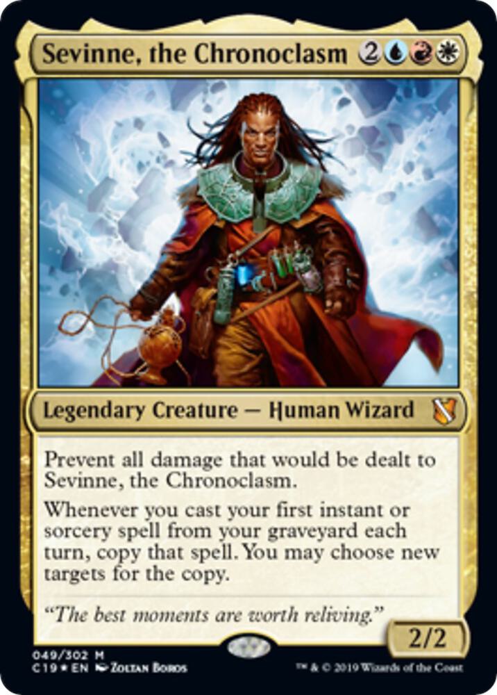 Sevinne, the Chronoclasm (Oversized) [Commander 2019 Oversized]