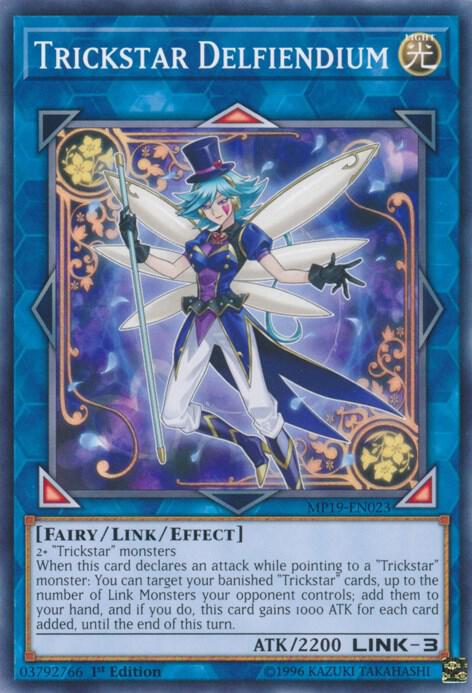 Trickstar Delfiendium [MP19-EN023] Common