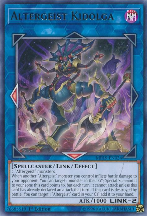 Altergeist Kidolga [MP19-EN024] Rare