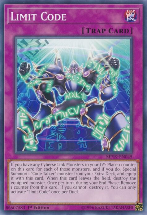 Limit Code [MP19-EN045] Common