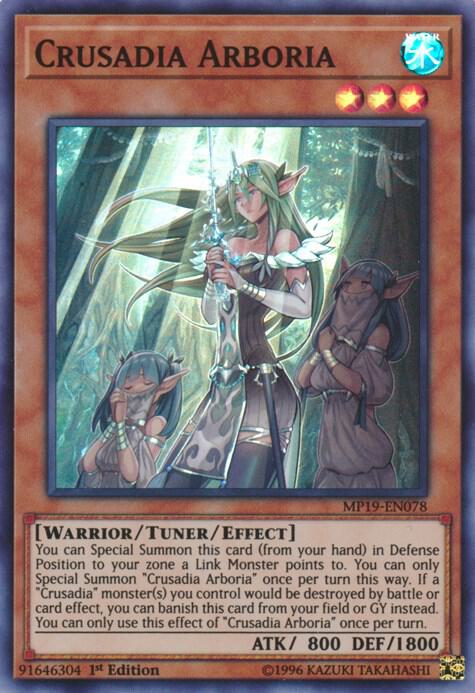 Crusadia Arboria [MP19-EN078] Super Rare