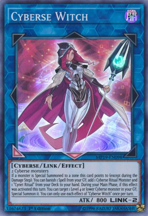 Cyberse Witch [MP19-EN098] Super Rare