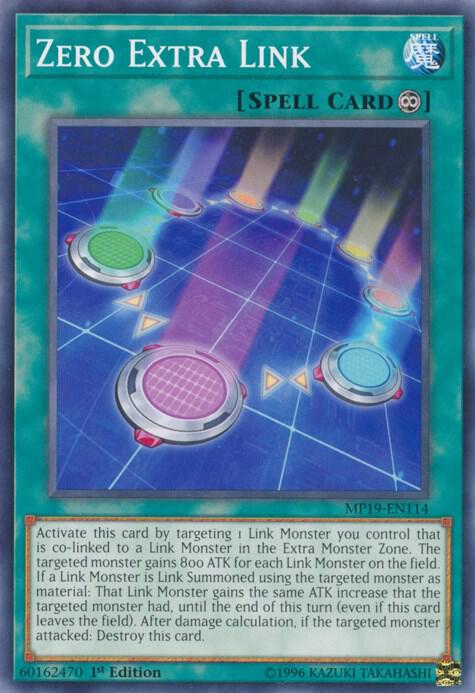 Zero Extra Link [MP19-EN114] Common
