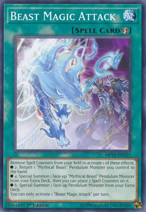 Beast Magic Attack [MP19-EN121] Common