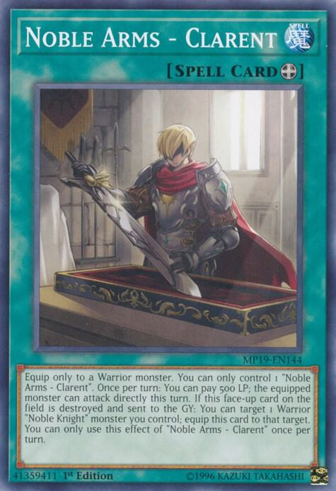 Noble Arms - Clarent [MP19-EN144] Common