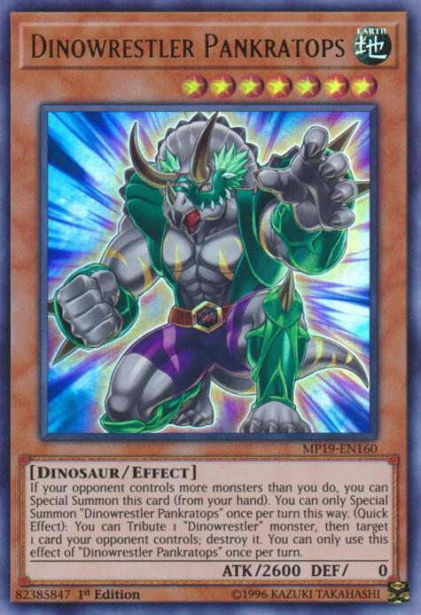 Dinowrestler Pankratops [MP19-EN160] Ultra Rare
