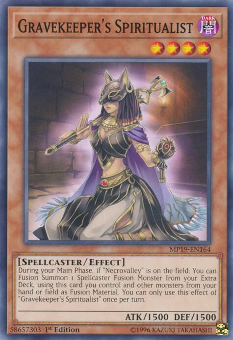Gravekeeper's Spiritualist [MP19-EN164] Common