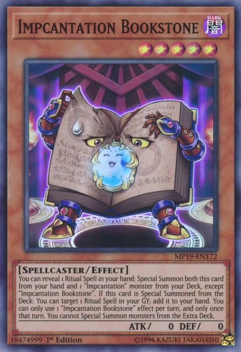 Impcantation Bookstone [MP19-EN172] Super Rare