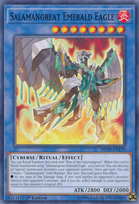 Salamangreat Emerald Eagle [MP19-EN179] Common