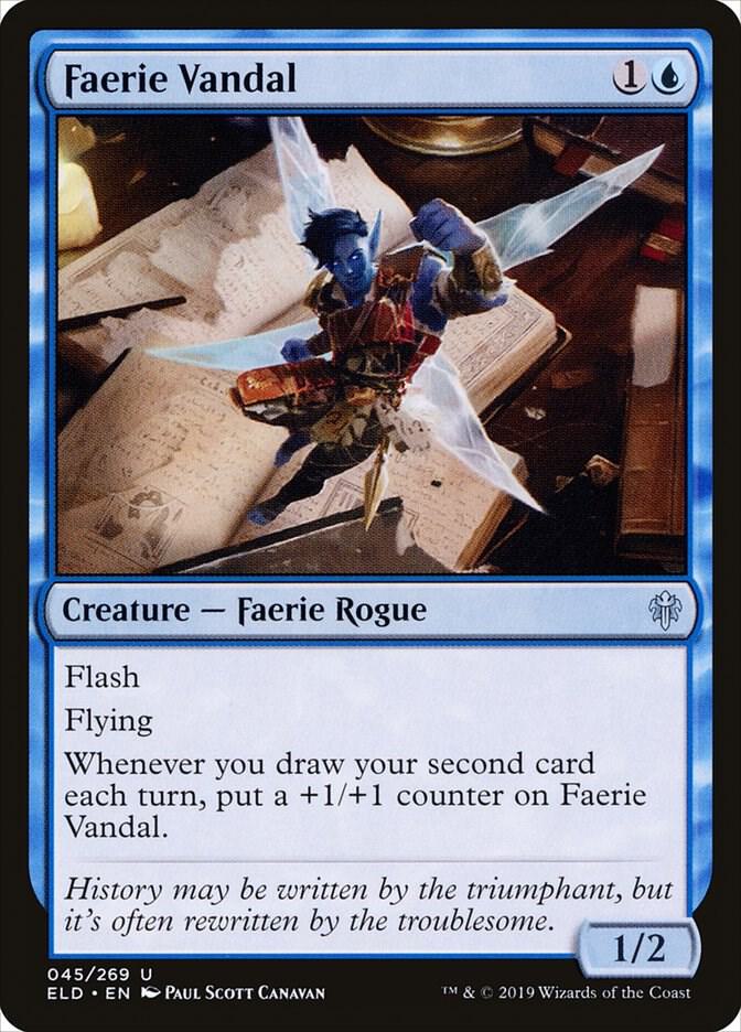 Faerie Vandal [Throne of Eldraine]