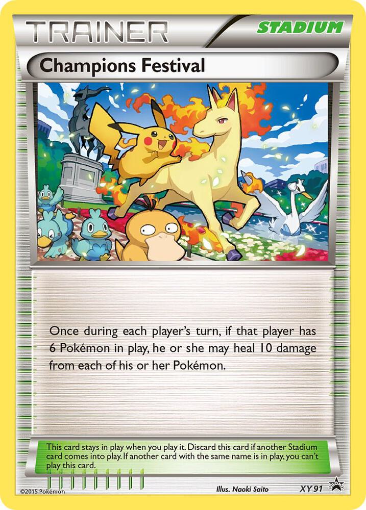 Champions Festival (XY91) (2015) [XY: Black Star Promos]