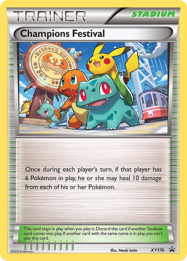 Champions Festival (XY176) [XY: Black Star Promos]