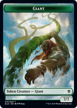 Giant Token [Throne of Eldraine Tokens]