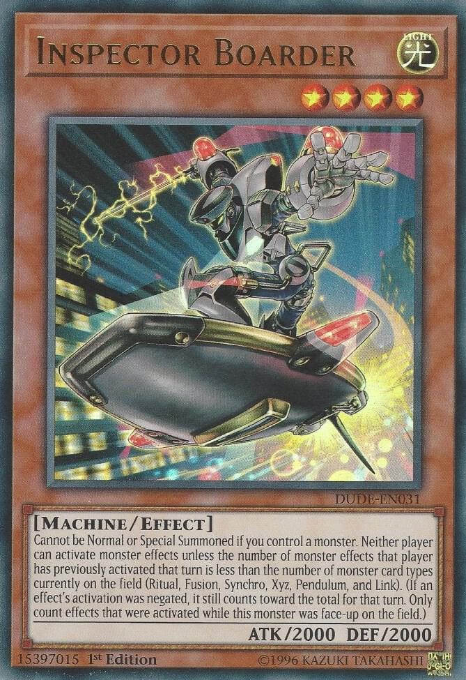 Inspector Boarder [DUDE-EN031] Ultra Rare