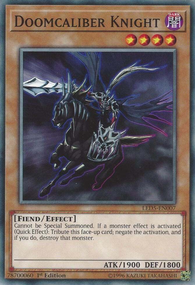 Doomcaliber Knight [LED5-EN007] Common