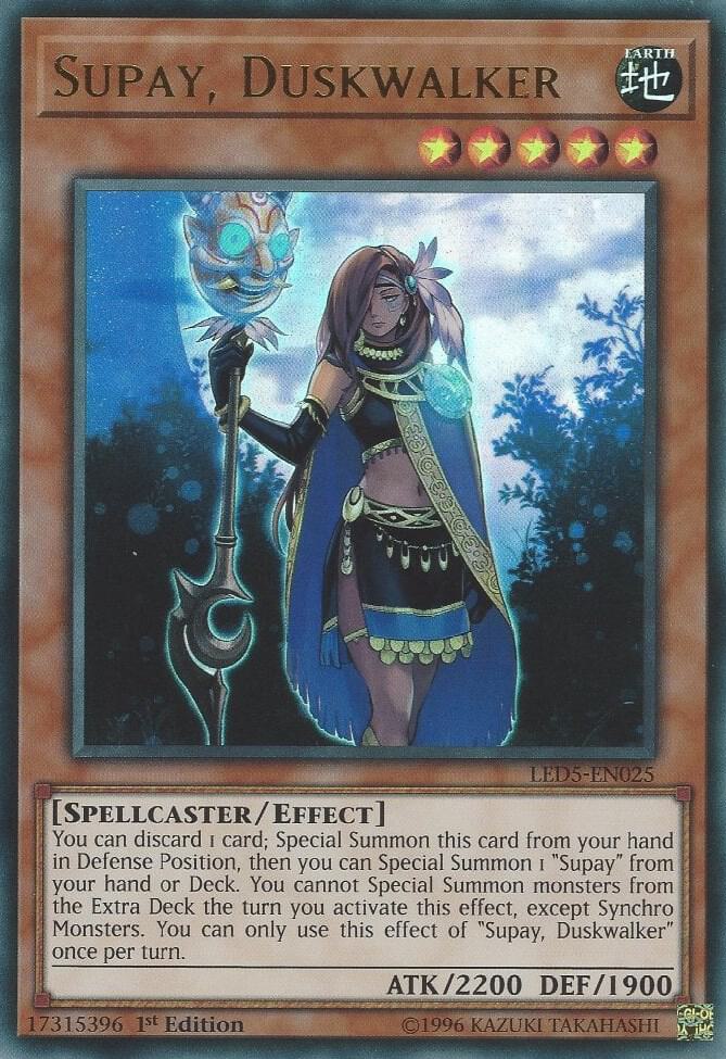 Supay, Duskwalker [LED5-EN025] Ultra Rare
