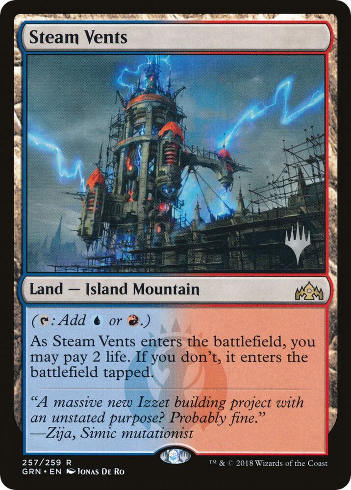 Steam Vents (Promo Pack) [Guilds of Ravnica Promos]