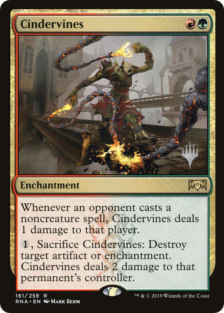 Cindervines (Promo Pack) [Ravnica Allegiance Promos]