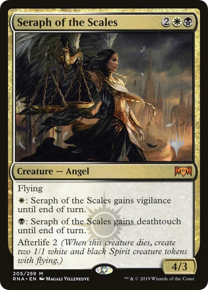 Seraph of the Scales (Promo Pack) [Ravnica Allegiance Promos]