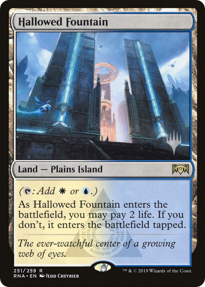 Hallowed Fountain (Promo Pack) [Ravnica Allegiance Promos]