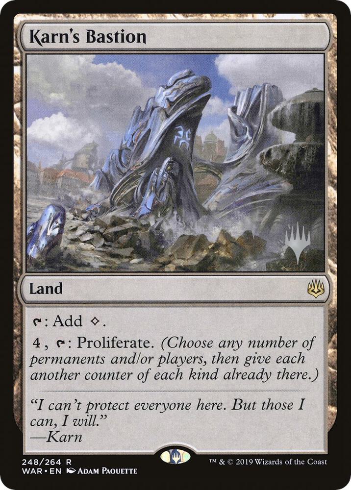 Karn's Bastion (Promo Pack) [War of the Spark Promos]