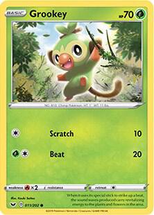 Grookey (011/202) (Premium Collection) [Sword & Shield: Base Set]