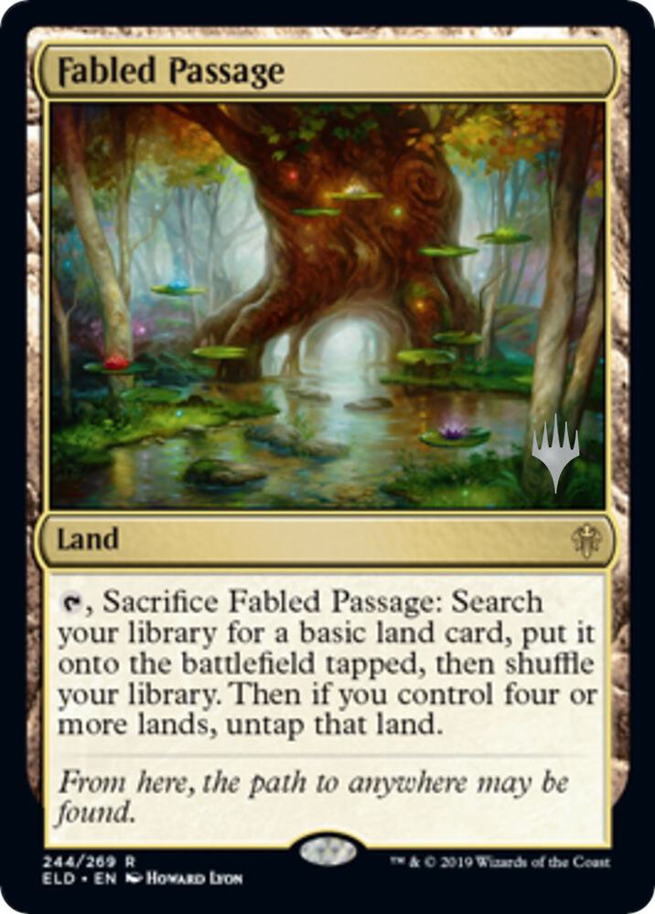 Fabled Passage (Promo Pack) [Throne of Eldraine Promos]