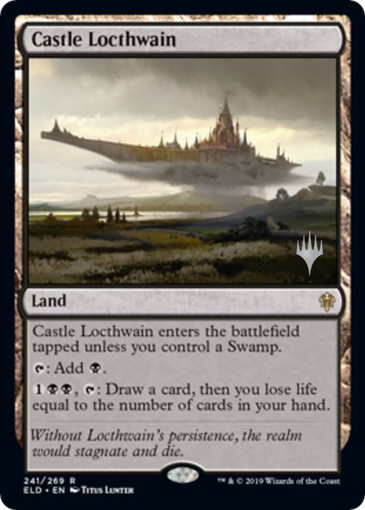 Castle Locthwain (Promo Pack) [Throne of Eldraine Promos]